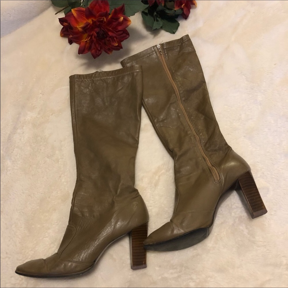 Joyce California vintage 70s heeled boots